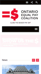 Mobile Screenshot of equalpaycoalition.org